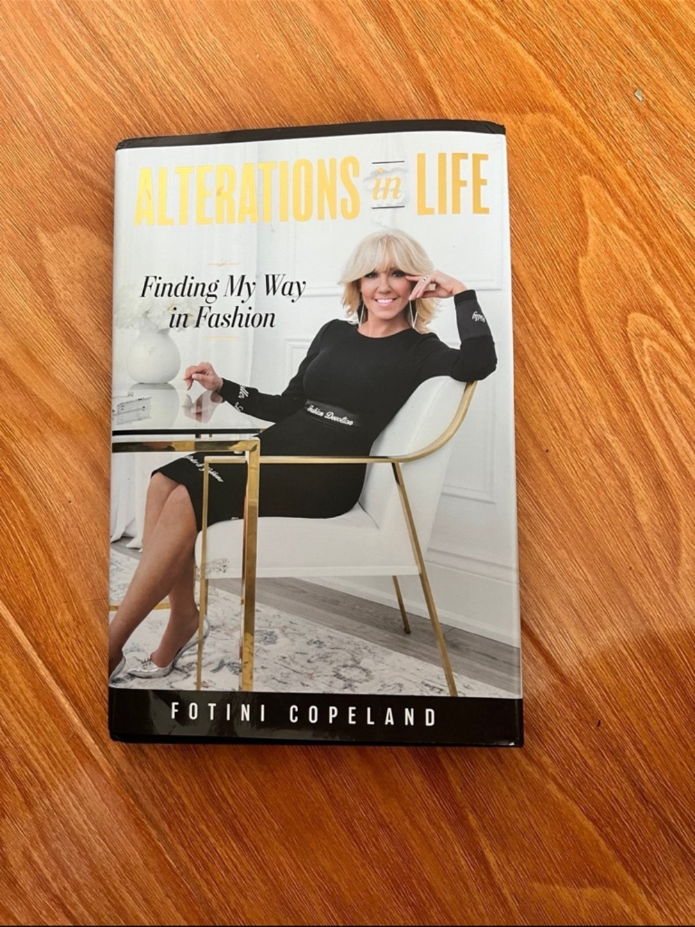 Signed Hardcover Book "Alterations in Life" by Fotini Copeland